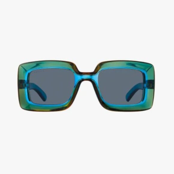 NEW GUCCI SUNGLASSES GUCCI GG1718S 005 BLUE EYEWEAR - Picture 4 of 6